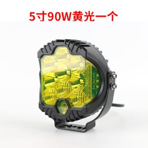 ไฟสปอตไลท์ LED สำหรับการขับขี่ออฟโรดติดกันชนหน้า – ไฟสามด้านขนาด 5/7 นิ้วสำหรับ Tank 300