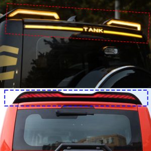 Светильник для задней двери типа «сквозной» с LED-подсветкой и последовательными поворотниками для TANK 300