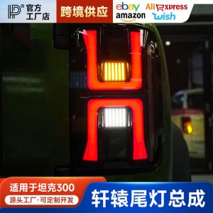 Светодиодные затемненные задние фонари для TANK 300 с последовательными поворотниками и стоп-сигналами