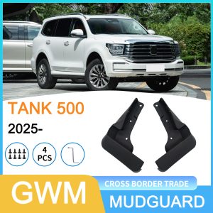 แผ่นกันโคลนหลังสำหรับ TANK 500 Hi4-Z 2025+ พร้อมบันไดข้างแบบตายตัว