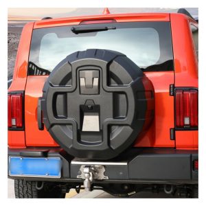 Rear Spare Tire Protection Cover for TANK 300 - Black Exterior Styling