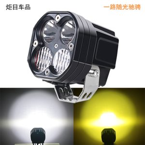 مصابيح عمل مساعدة LED بقوة 40 واط ومقاس 3 بوصة للسيارة TANK 300 – مصابيح ضبابية مزدوجة اللون أصفر وأبيض