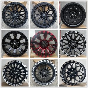 ترسانة عجلات من سبائك الألومنيوم للطرق الوعرة، مقاس 18×9 بوصة، لسيارات TANK 300 وGWM POER وHAVAL H9