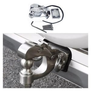ตะขอลากรถท้ายรถทำจากสแตนเลสสำหรับ TANK 500 (ปี 2022-2024) – สีดำ