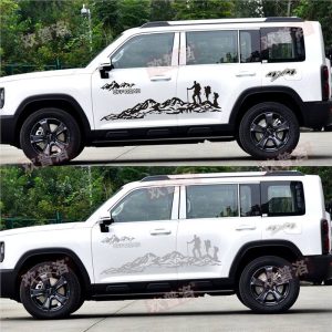 สติ๊กเกอร์แต่งลาย Off-Road สำหรับประตูและตัวถัง HAVAL Raptor, TANK 300 และ HAVAL Dargo
