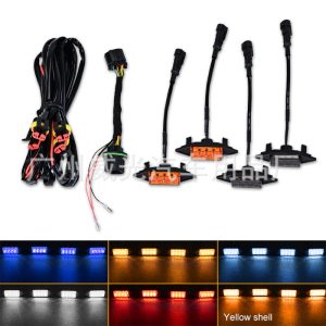 مصابيح LED برتقالية للشبكة الأمامية لسيارة TANK 300 نسخة Frontier