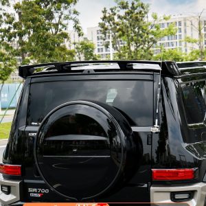 สปอยเลอร์หลังคาหลังสปอร์ตสีดำเงาสำหรับ TANK 700 Hi4-T