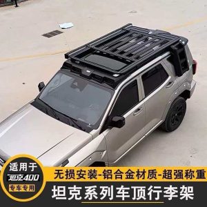 Aluminum Alloy Roof Rack Platform and Side Ladder for TANK 400 & TANK 500 Hi4-T