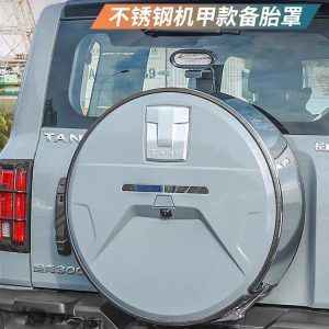 Накладка на запасное колесо из нержавеющей стали для TANK 300 – защитный корпус из ABS для внешней отделки