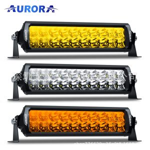 ไฟสปอตไลท์ LED แบบแถวคู่ขนาด 50 นิ้ว กำลังไฟ 500 วัตต์ สีเหลืองอำพัน สำหรับติดหลังคารถออฟโรด TANK 300