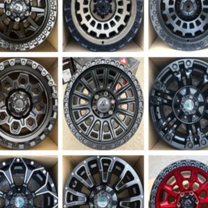 ฮับล้อออฟโรดแบบออฟเซ็ตลบขนาด 18x9 นิ้ว สำหรับรถ TANK 300, BJ40 และ Pajero V73