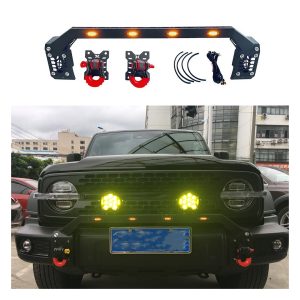 แผงป้องกันกันชนหน้าและแท่นยึดไฟสำหรับ Off-Road ของ TANK 300