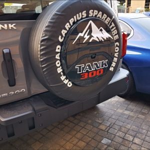 غطاء مقاوم للطقس للإطار الاحتياطي للسيارة TANK 300 – تصميم باللون الأصفر
