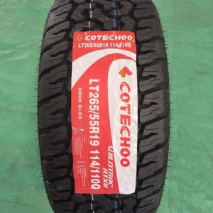 ยางออฟโรดสำหรับทุกสภาพถนน ขนาด LT265/55R19 สำหรับ TANK 500 และ Everest – ลายดอกยางหนาเพื่อการใช้งานออฟโรด
