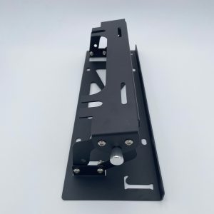 Черная ручная рамка для номерного знака с фиксированным штифтом для TANK 300 и внедорожников