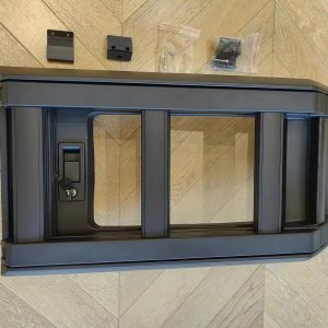 บันไดปีนข้างแบบพับได้จากอะลูมิเนียมสำหรับ TANK 400 – สีดำ