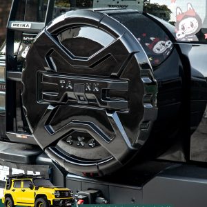 Full Coverage Spare Tire Cover Obsidian Edition for TANK 300 Off-Road Modification