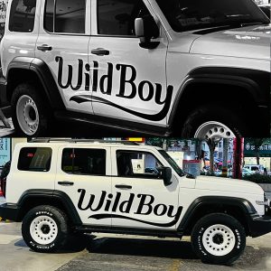 สติ๊กเกอร์ตกแต่งภายนอก WILDBOY สไตล์ Cyber สำหรับ TANK 300