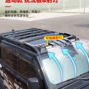 แร็คหลังคาและบันไดหลังแบบเตี้ยไร้ความสูงเพิ่มสำหรับ TANK 300