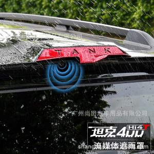 ฝาครอบป้องกันฝนสำหรับกล้องหลัง สำหรับ TANK 400 Hi4-T กระจกมองหลังแบบสตรีมมิ่ง