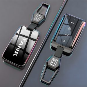 Zinc Alloy Protective Key Fob Cover for TANK 300 / 400 Hi4-T / 500 / 700 Hi4-T