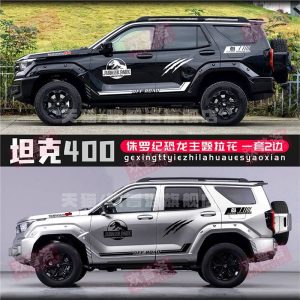 ชุดสติ๊กเกอร์ลายไดโนเสาร์ Off-Road Jurassic Series สำหรับ TANK 400 Hi4-T