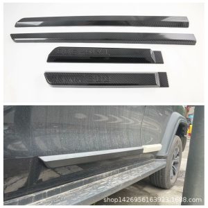 ชุดแต่งขอบประตูรถยนต์ Piano Black สำหรับ TANK 300 ปี 2021 (4 ชิ้น)