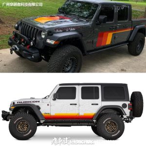 ชุดสติกเกอร์แต่ง车身สไตล์ Gladiator สำหรับ TANK 300 และรถออฟโรด