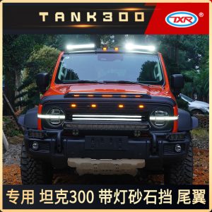ฝาครอบยางอะไหล่พร้อมไฟ RGB ในตัวสำหรับ TANK 300 – รองรับยางขนาด 265/285