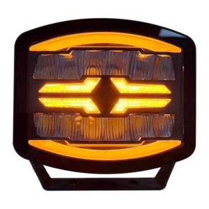 ไฟสปอตไลท์ LED ขนาด 9 นิ้ว สำหรับติดตั้งบนกันชนหน้าและหลังคาของรถ Tank 300 พร้อมไฟ DRL