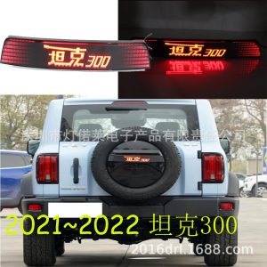 مجموعة مصابيح LED للكبح والإضاءة النهارية للصدام الخلفي لسيارة TANK 300 2021-2022
