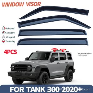 Набор из 4 боковых дефлекторов для окон автомобиля модели TANK 300