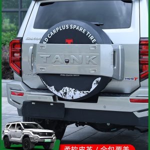 Прочный чехол из ткани Оксфорд для запасного колеса TANK с белым логотипом TANK, совместимый с моделью 400 Hi4-T
