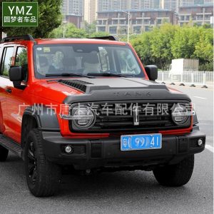 Front Hood Protector Sandstone Guard and Tailgate Spare Tire Cover Set for TANK 300 / 300 Hi4-T