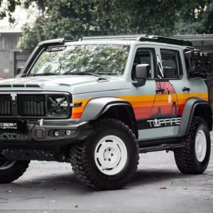 إطار عجلات سبيكي على الطراز القديم مقاس 17 بوصة (17x9J، ET0) لسيارة TANK 300