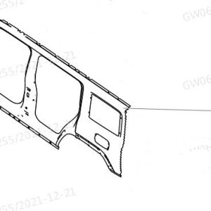 For GWM Tank 300 Left Side Outer Panel 5401101XKM13A