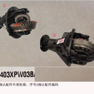 For GWM Tank 300 Rear Reducer and Differential Assembly 2402403XPW03B