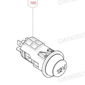 For GWM Tank 300 Instrument Panel Backup Power 3730100XKM13A
