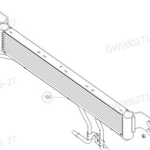 Para o GWM Tank 500: Conjunto do Arrefecedor de Óleo da Transmissão 1503169XGW04A