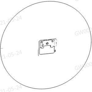 For GWM Tank 300 Spare Tire Cover Tailgate System 3100700XKM01A