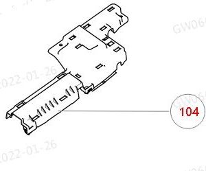 For GWM Tank 500 Left Rear Doorsill Trim Support Plate 5402830XKV3AA