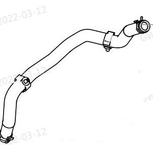 Para GWM Tank 500: Conjunto de tubo de saída do tanque de compensação de baixa temperatura 2127113XGW04A