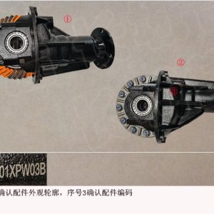 For GWM Tank 300 Rear Reducer and Differential Assembly 2402401XPW03B