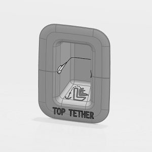 For GWM Tank 300 Child Seat Upper Anchor Point Trim Cover 7005208AKU33A