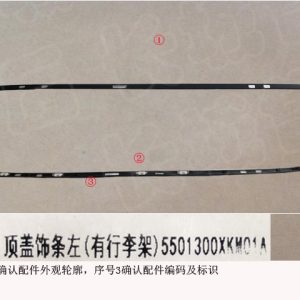 For GWM Tank 300 Roof Top Left Trim Assembly 5501300XKM01A