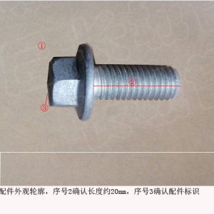 For GWM Tank 300 Haval Shenshou Hexagon Flange Bolt Q1840820FD720E