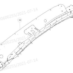 For GWM Tank 300 Upper Front Wall Assembly 5301169XKM01A