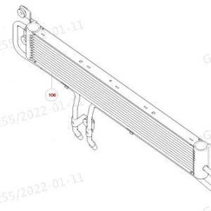 1503136XGW04A Transmission Oil Cooler Assembly For GWM Tank 300 and Tank 500