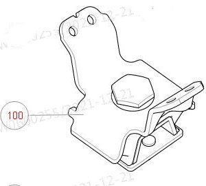 For GWM Tank 300 and Tank 500 Transmission Mounting Assembly 1706105XGW04A