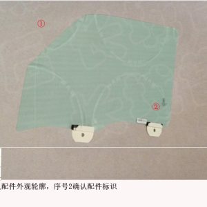 For GWM Tank 300 Right Front Door Glass Assembly 6103400XKM01B
